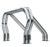 Go Rhino - Double Bar/Double Kicker (Between Wheel Wells) - Chrome - 9009560DDC