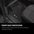 Husky Liners X-ACT Contour 2nd Seat Floor Liner Jeep Wrangler 4 Door Black - 54631