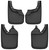 Husky Liners Toyota Tacoma Vehicle Has OE Fender Flares Front and Rear Mud Guard Set Black - 56946