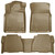Husky Liners Front & 2nd Row Tundra Dbl/CrewMax Models (Footwell Coverage) WeatherBeater Tan - 98583