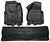 Husky Liners Front & 2nd Row F Series Super Duty Crew Cab (Footwell Coverage) WeatherBeater Black - 99711