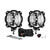 KC HiLiTES 6" Pro6 Gravity LED Infinity Ring 2-Light System, SAE/ECE, 20W Driving Beam - 91303