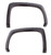 Lund Rivet Style Fender Flare Set, Black for Ford F-150 - RX119TB