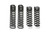 Fabtech Coil Spring Kit, 5 in. Lift Front and Rear Long Travel - FTS24154