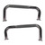 Rugged Ridge Jeep TJ Side Tube Step - 11593.04; Silver