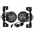 Vision X Lighting 13-17 Jeep Jk X Fog Light Kit With Xil-Opr110 - XIL-OE13JKXOPR