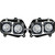 Vision X Lighting Factory Headlight Upgrade Light Kit For Select 08 And Up Polaris RZR 900/S/4/570/170 Including 4 X XIL-OPR110, Wiring Adapters And Instructions - 9898582