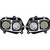 Vision X Lighting Factory Headlight Upgrade Light Kit For 08+ Polaris RZR 900/S/4/570/170 Mixed Beam Including 2 X XIL-OP110 And 2 X XIL-OP120, Wiring Adapters And Instructions - 9910925