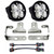 Baja Designs Jeep JL Fog Light Squadron-R SAE 18-Pres Wrangler JL Sport/Sport-S Fog Pocket Kit - 447622