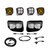 Baja Designs Super Duty (20-22) Fog Lights FPK Amber SAE/Sport DC w/ Upfitter - 447739UP