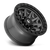 Covert D716 - 20" Wheels - Matte Gun Metal w/ Black Bead Ring