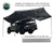 Overland Vehicle Systems Awning Tent 270 Degree Driver Side Dark Gray Cover With Black Cover Nomadic - 19519907