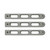 DV8 Offroad Silver Slot Style Door Handle Inserts (set of 3): 07-18 Jeep JK - D-JP-190026-AL-3