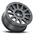 ICON Alloys Ricochet Black - 17x8 | 5x100 | 38 ET | 6" BS - 7017805060SB