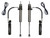 ICON 1-3" Lift, Rear V.S. 2.5 Aluminum Series Shocks, Remote Reservoir w/ CDEV, Pair for 10-24 4Runner - 57810EP