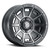 ICON Alloys Victory Smoked Black - 17x8.5 | 5x4.5 | 0 ET | 4.75" BS - 3017856547SSBT