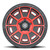 ICON Alloys Victory Black w/ Red Tint - 17x8.5 | 5x5 | -6 ET | 4.5" BS - 3017857345SBRT