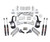 ReadyLIFT 11-19 Silverado/Sierra 2500/3500 Big Lift Kit w/Shocks 5-6 in. Lift w/SST3000 Shocks w/Factory Keys - 44-3050