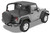 Bestop Jeep Wrangler JK, 2-Door, Targa Bikini - 52580-35