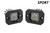 Diode Dynamics Stage Series C1 LED Pod Sport White Flood Flush Amber Backlight Pair-DD6470P