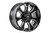 Rough Country 93 Series Wheel, One-Piece, Machined Black, 20x10 - 93201013