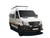 Front Runner Slimline II Roof Rack for 144" High-Roof for 06+ Mercedes Sprinter w/ OEM Tracks - KRMS004T