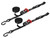 SpeedStrap Ratchet 1 in. x 15 ft. Tie Down w/ Snap 'S' Hooks and Soft Tie (Black; Pair) - 11801-2