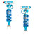 King RAM 1500 4wd 2.5 Front Coilover Kit, Non-Adjustable, RR - 25001-209