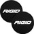 RIGID 360-Series 6 in. Light Cover, Black (Pair) - 363665