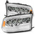 AlphaRex 09-18 Ram Truck Nova-Series LED Projector Headlights Plank Style Design Chrome w/ DRL - 880591