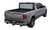 LOMAX Stance Hard Tri-Fold Cover For Nissan Frontier, Short Bed, Black Urethane Finish, Single Rail - G3030039