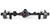 TeraFlex Jeep JL 70 in. CRD60 HD Rear Axle w/ Full-Float & 4.88 Ring & Pinion & ARB Locker (0-6 in. Lift) - 3206488