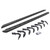 Go Rhino - RB10 Slim Line Running Boards w/Mounts - Text. Black - Colorado/Canyon Crew Cab - 63423580SPC