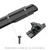 Go Rhino - XRS Cross Bars - Truck Bed Rail Kit for Mid-Sized Trucks without Tonneau Covers - Text. Black - 5935000T