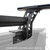 Go Rhino - XRS Cross Bars - Truck Bed Rail Kit for Mid-Sized Trucks without Tonneau Covers - Text. Black - 5935000T