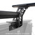 Go Rhino - XRS Cross Bars - Truck Bed Rail Kit for Full-Sized Trucks without Tonneau Covers - Text. Black - 5935001T