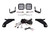 Diode Dynamics SS5 Bumper LED Pod Light Kit for 21-22 Ford F-150, Pro White Driving - DD7332