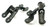 TeraFlex Toyota FJ60/ FJ70/FJ80 Front or Rear Revolver Shackle Kit 2.5 in. (Pair) - 1005041