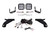 Diode Dynamics SS5 Bumper LED Pod Light Kit for 21-22 Ford F-150, Sport White Combo - DD7326