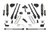 Fabtech 4 Link Lift System, 6 in. Lift w/ 2.5 and 2.25 For 17-21 Ford F250/F350 4WD Diesel. - K2244DL