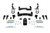 Fabtech Basic Lift System, 6 in. Lift w/ Performance Shocks For 21-22 Ford F150 4WD. - K2371