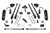 Fabtech 4 Link Lift System, 6 in. Lift w/ 4.0 and 2.25 For 17-21 Ford F250/F350 4WD Diesel. - K2232DL