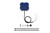 Diode Dynamics Stage Series Single-Color LED Rock Light, Blue Hookup (one) - DD7433