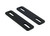 Cali Raised LED Ditch Light Bracket Extensions Black Semi Gloss Powdercoat Cali Raised LED - CR2371