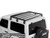 Front Runner Jeep Wrangler JL 2 Door (2018-Current) Slimline II 1/2 Roof Rack Kit/Tall - KRJW033T