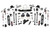 Rough Country 6 in. Lift Kit, 4 Link, OVLD, C/O Vertex for Ford F-250/350 Super Duty 14-18 - 50857