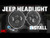 Rough Country Headlights, w/ DRL Halo for Jeep Wrangler TJ 4WD 97-06 - RCH5400