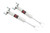 Rough Country M1 Front Shocks, 0-2 in., Front for Chevy/GMC 2500HD/3500HD 11-23 - 770795_A