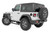 Rough Country Power Running Boards, Lighted for Jeep Wrangler JL 18-23, 2 Door - PSR61030