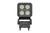 Rough Country LED Light Pair, 2 in. Square, Swivel Mount, Flood - 70802